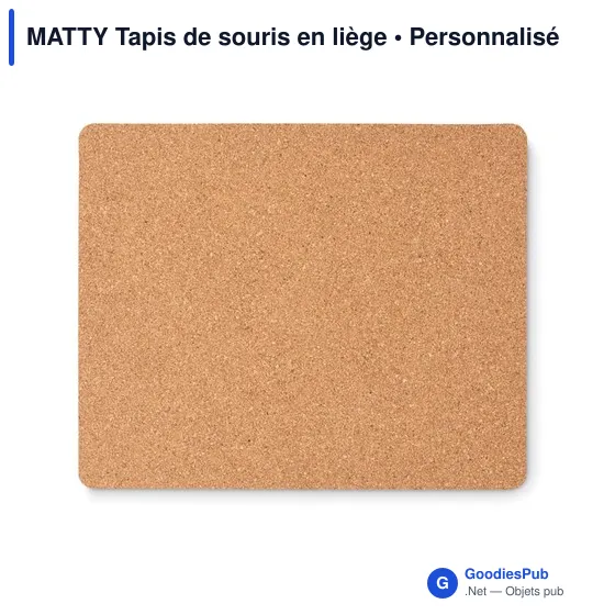 MATTY Tapis de souris en liège - Image 4