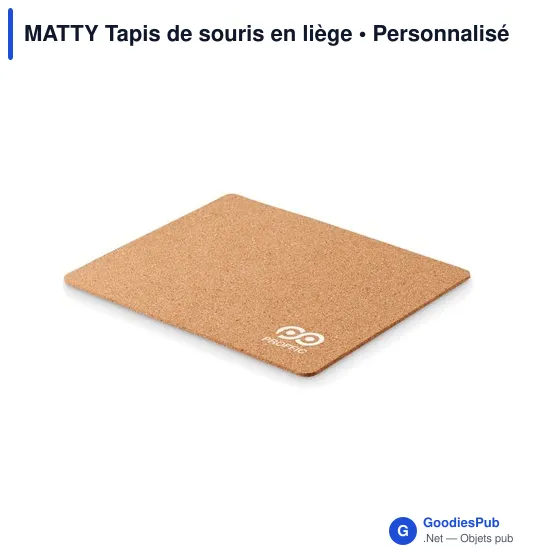 MATTY Tapis de souris en liège - Image 5