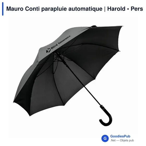 Parapluie automatique personnalisable Mauro Conti avec logo - Image 8