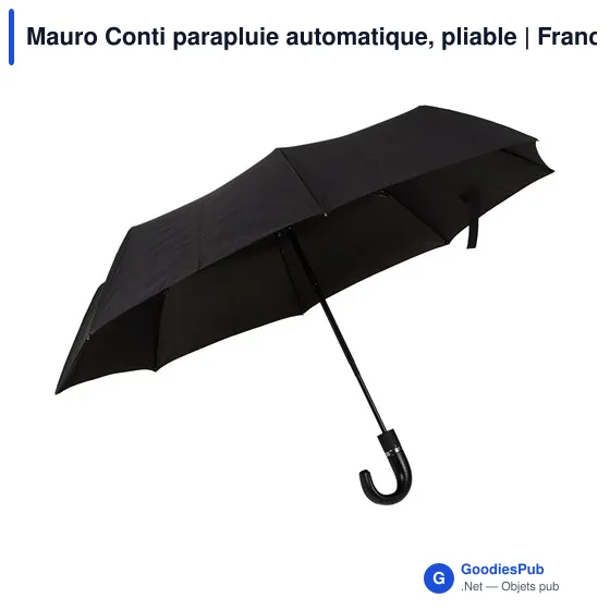 Parapluie automatique pliable personnalisable avec logo - Mauro Conti - Image 1