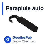 Parapluie automatique pliable personnalisable avec logo - Mauro Conti - Miniature 4