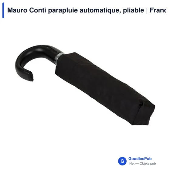 Parapluie automatique pliable personnalisable avec logo - Mauro Conti - Image 4