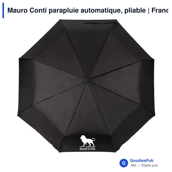 Parapluie automatique pliable personnalisable avec logo - Mauro Conti - Image 5
