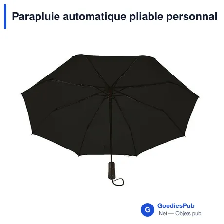 Parapluie automatique pliable personnalisable avec logo - Mauro Conti