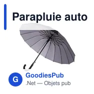 Parapluie automatique personnalisable Mauro Conti avec logo - Miniature 1