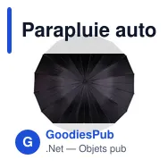 Parapluie automatique personnalisable Mauro Conti avec logo - Miniature 6