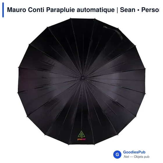 Parapluie automatique personnalisable Mauro Conti avec logo - Image 6