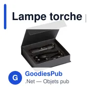 Lampe torche personnalisable avec multi-outil MaxiStar ens. cadeauavec logo - Miniature 1