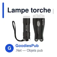 Lampe torche personnalisable avec multi-outil MaxiStar ens. cadeauavec logo - Miniature 6