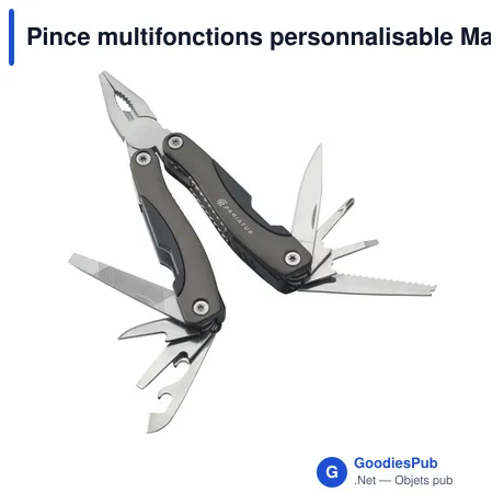 Pince multifonctions personnalisable MaxiTool avec logo