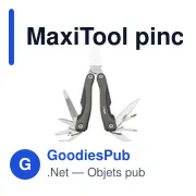 Pince multifonctions personnalisable MaxiTool avec logo - Miniature 6