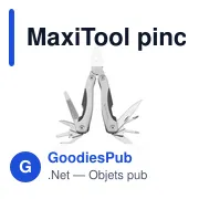 Pince multifonctions personnalisable MaxiTool avec logo - Miniature 8