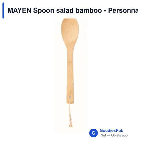 MAYEN Spoon salad bamboo