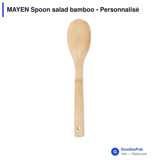 MAYEN Spoon salad bamboo - Image 2