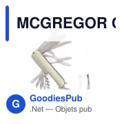 MCGREGOR Canif de luxe 13 fonctions - Miniature 1