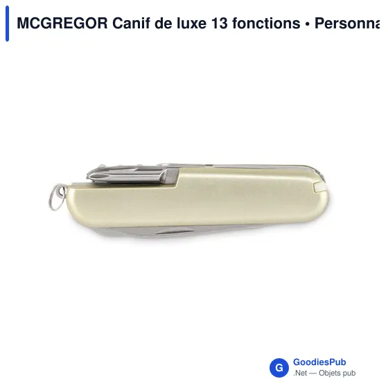 MCGREGOR Canif de luxe 13 fonctions - Image 3