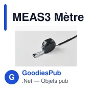 Mètre à ruban personnalisable 3M avec logo - MEAS3 - Miniature 4