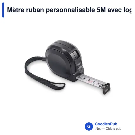 Mètre ruban personnalisable 5M avec logo - MEAS5