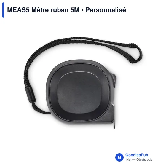 Mètre ruban personnalisable 5M avec logo - MEAS5 - Image 2