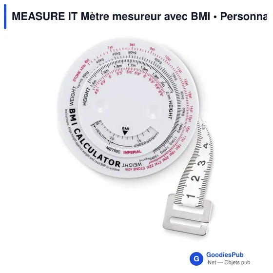 MEASURE IT Mètre mesureur avec BMI - Image 1