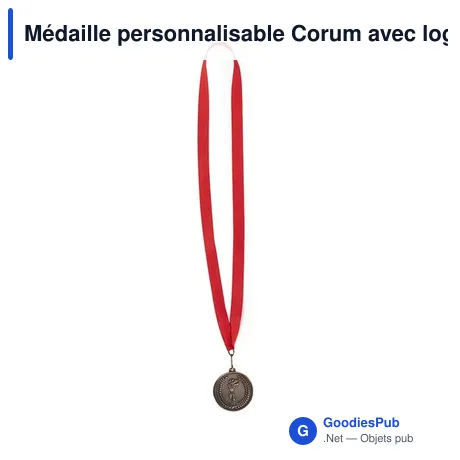 Médaille personnalisable Corum avec logo - Événements et cérémonies