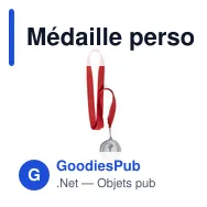 Médaille personnalisable Corum avec logo - Événements et cérémonies - Miniature 11