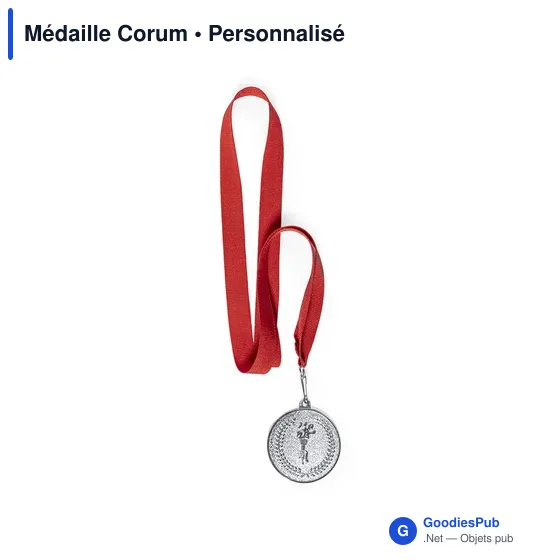 Médaille personnalisable Corum avec logo - Événements et cérémonies - Image 11