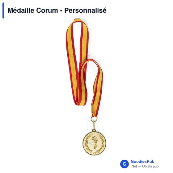 Médaille personnalisable Corum avec logo - Événements et cérémonies - Image 12