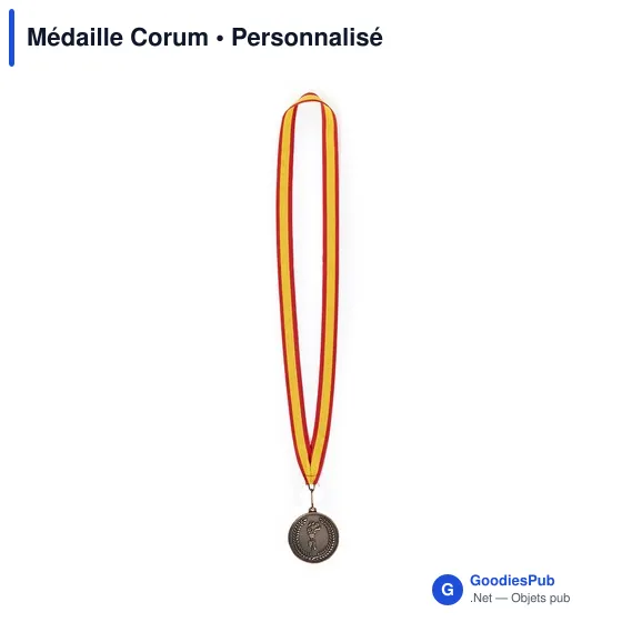 Médaille personnalisable Corum avec logo - Événements et cérémonies - Image 9