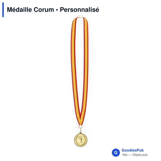 Médaille personnalisable Corum avec logo - Événements et cérémonies - Image 10