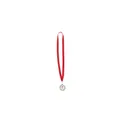 Variante rouge - Médaille personnalisable Corum avec logo - Événements et cérémonies