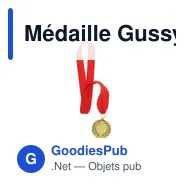 Médaille Gussy - Miniature 3