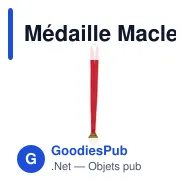 Médaille Maclein - Miniature 2