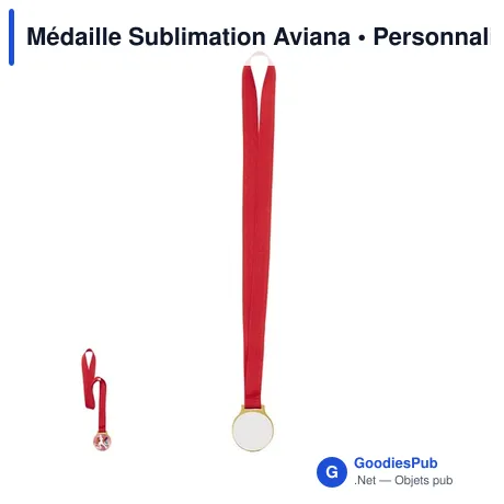Médaille Sublimation Aviana