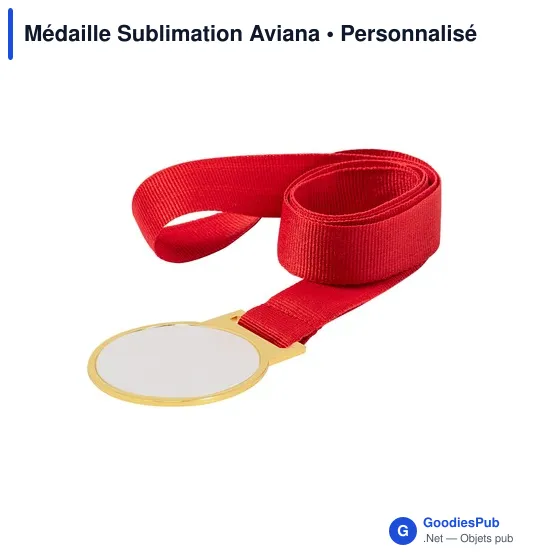 Médaille Sublimation Aviana - Image 3