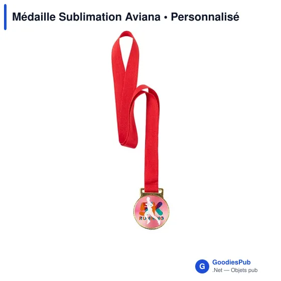 Médaille Sublimation Aviana - Image 4