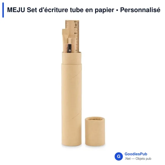 MEJU Set d'écriture tube en papier - Image 2