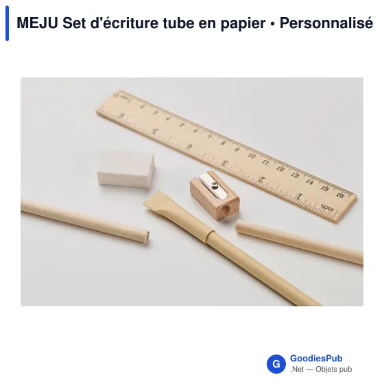 MEJU Set d'écriture tube en papier - Image 5