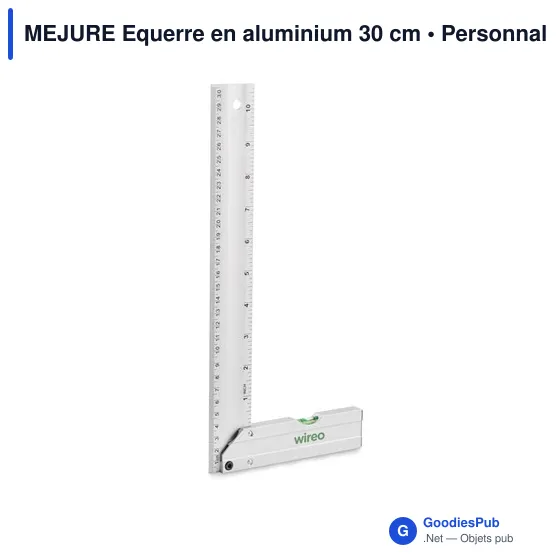 MEJURE Equerre en aluminium 30 cm - Image 4