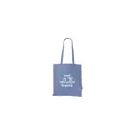 Variante bleu - Sac shopping personnalisable Melange Shopper GRS avec logo