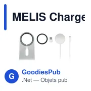 MELIS Chargeur magnétique portable - Miniature 2
