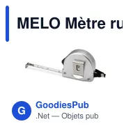 MELO Mètre ruban 2 m. - Miniature 3