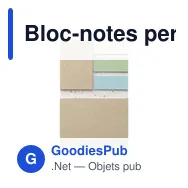 Bloc-notes personnalisable Memo Growing Paper avec logo - Miniature 3