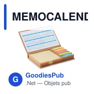 MEMOCALENDAR Set de bureau avec calendrier - Miniature 1
