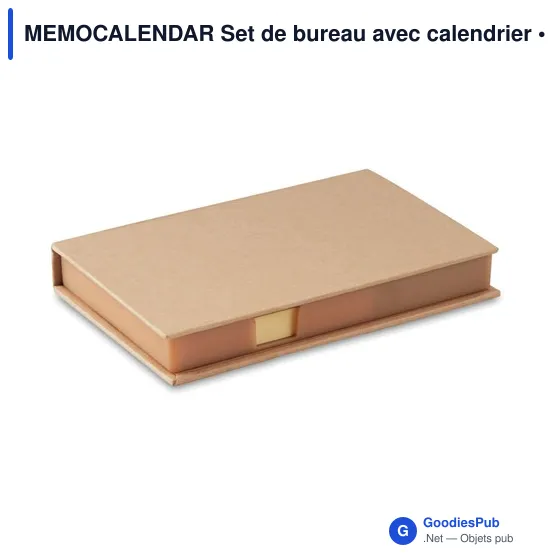 MEMOCALENDAR Set de bureau avec calendrier - Image 2