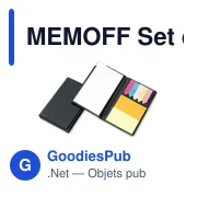 MEMOFF Set de mémos pratique - Miniature 2