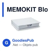 MEMOKIT Bloc-notes et ét. auto-coll. - Miniature 2