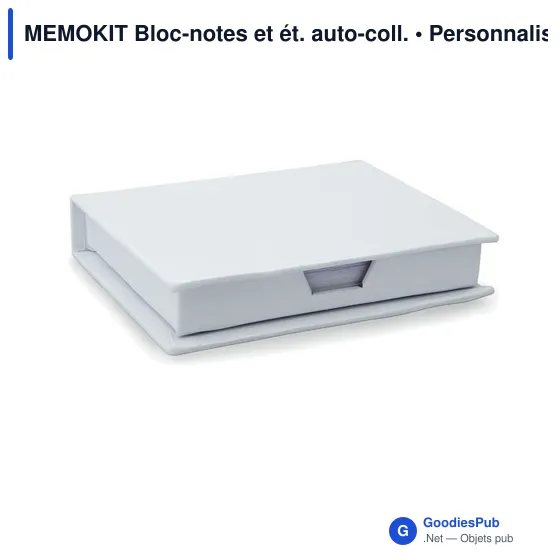 MEMOKIT Bloc-notes et ét. auto-coll. - Image 2