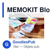 MEMOKIT Bloc-notes et ét. auto-coll. - Miniature 3