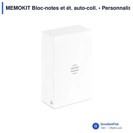 MEMOKIT Bloc-notes et ét. auto-coll. - Image 4